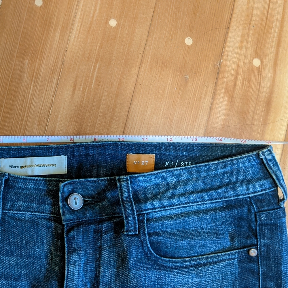 Anthropology Pilcro mid rise cropped jeans - Picture 13 of 14